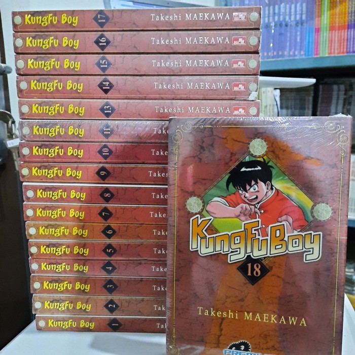 komik kungfu boy premium set end 1 - 18