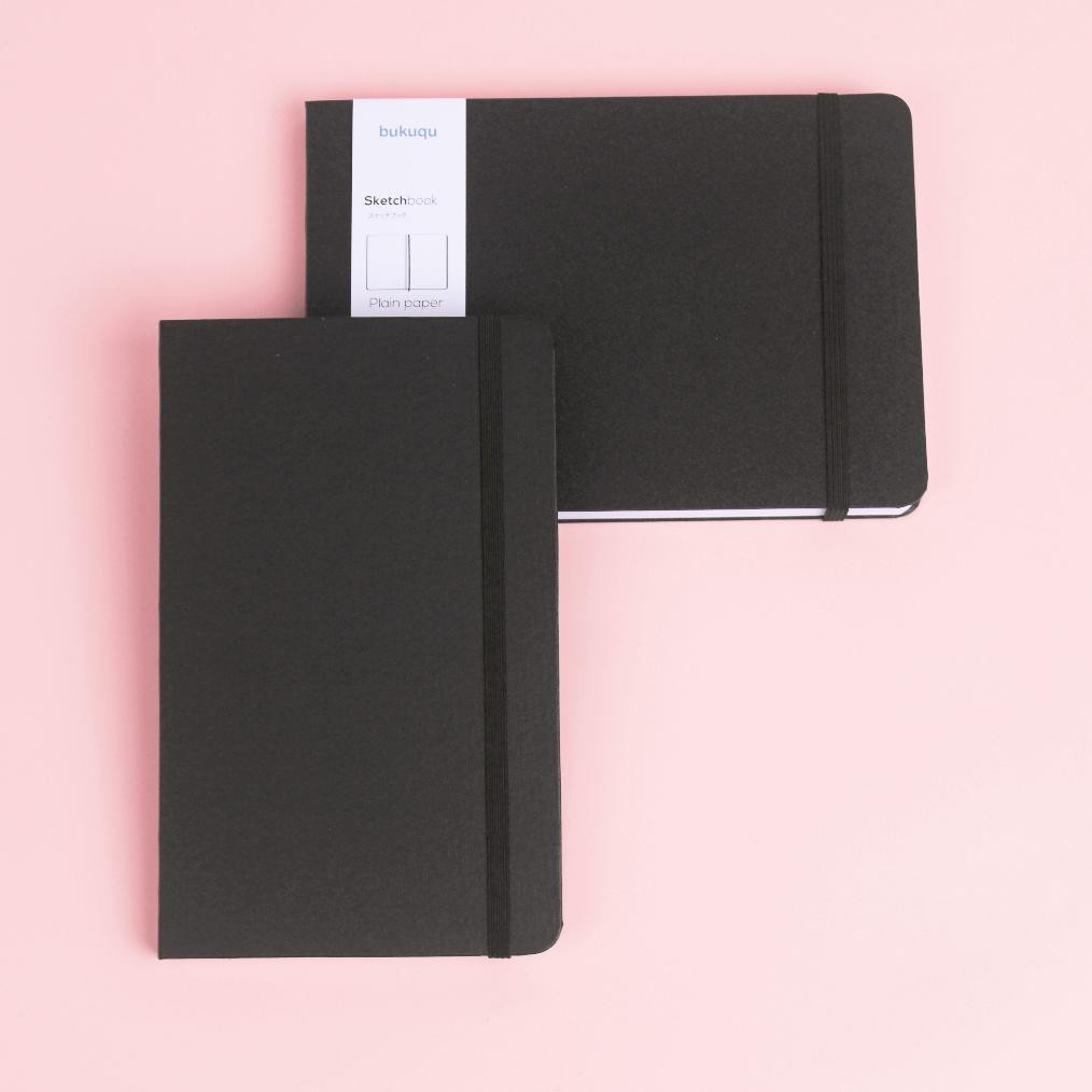 

ZAI-2530 bukuqu Sketchbook Hardcover - Notebook gambar / Lukis / Cat Air tebal / Sketch book / Buku Sketsa Premium