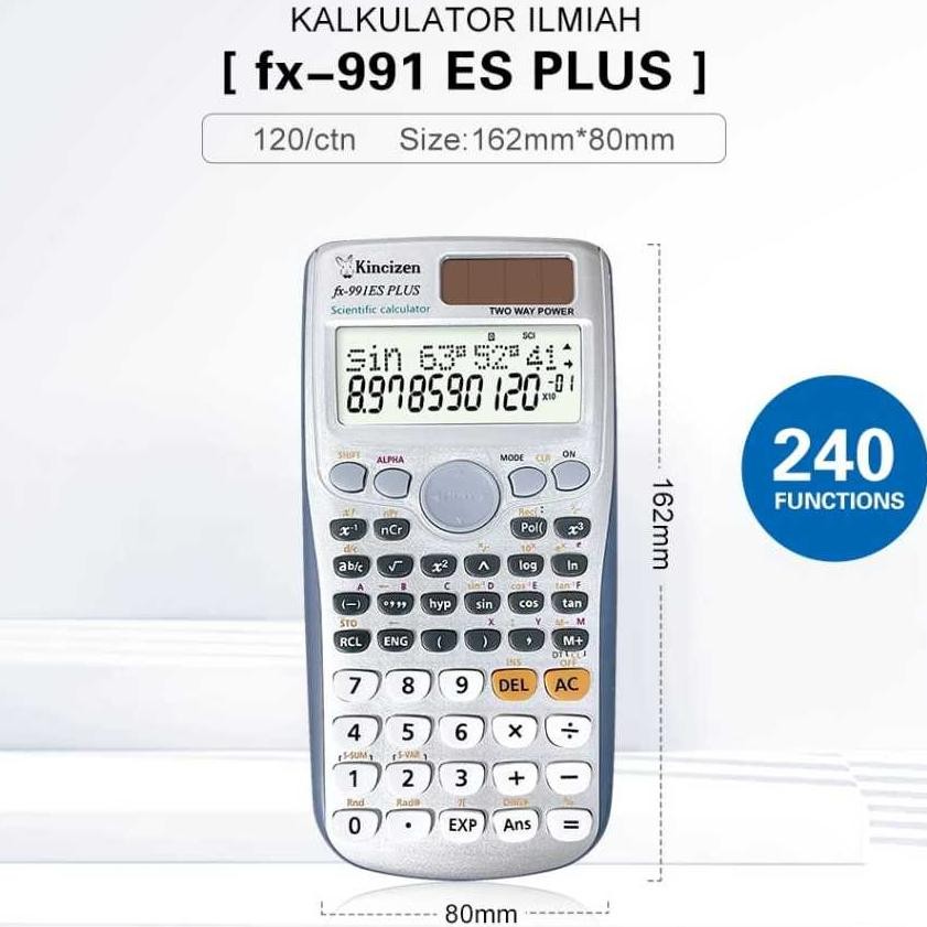 

Re27 Kalkulator Scientific GTTTZEN FX-991ES PLUS Calculator FX 991 ES PLUS Scientific Kalkulator FX-991ES PLUS Calculator Kuliah Sekolah Original