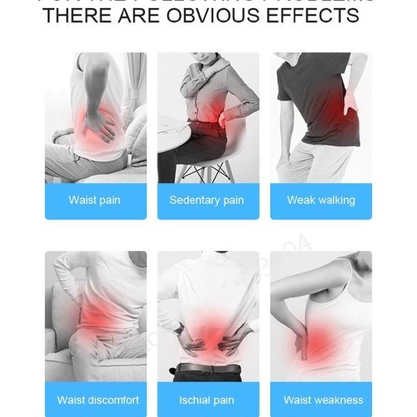 Alat Pijat Punggung Pinggang Electric Lumbar Massager Traction Device