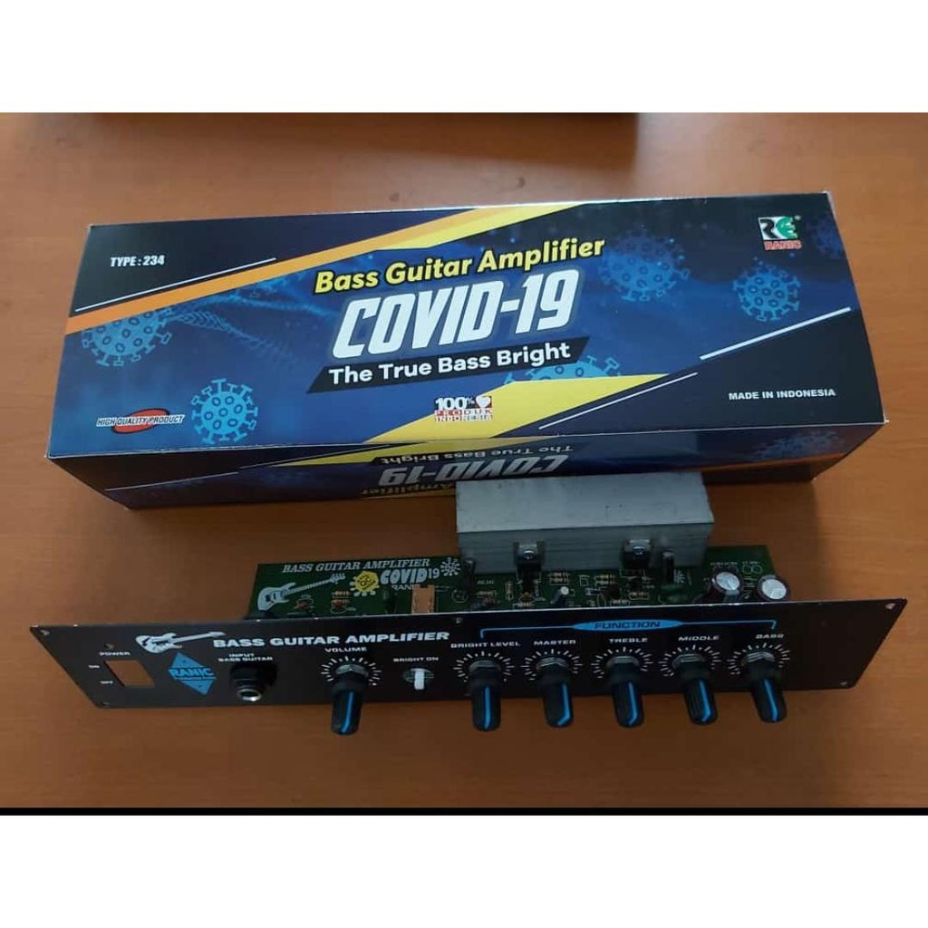Covid-19 Tipe 234. Kit Amplifier Gitar Bass |7bB7MH3C|