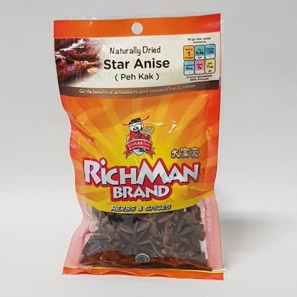 

Bya - Richman Brand Star Anise ( Peh Kak )