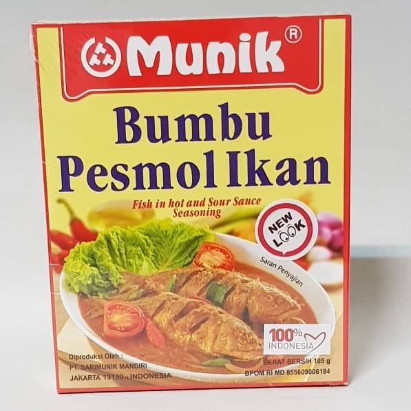 

Bya - Munik Bumbu Pesmol Ikan 105 Gr