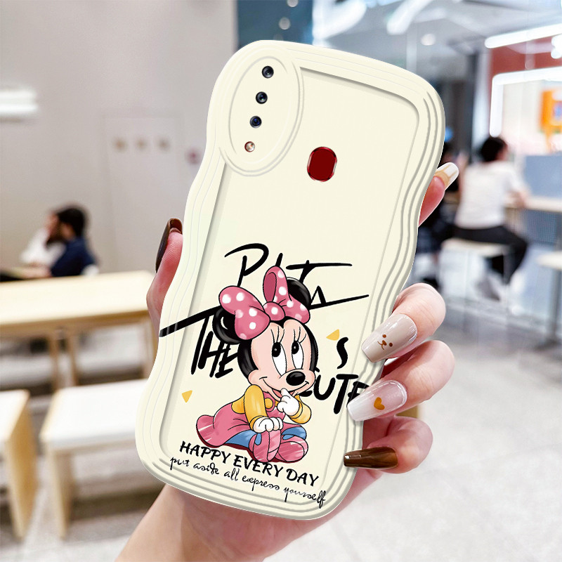 Casing Hp Untuk Samsung Galaxy A20s Case Casing Softcase sarung HP Mickey dan Minnie Kesing dan tren