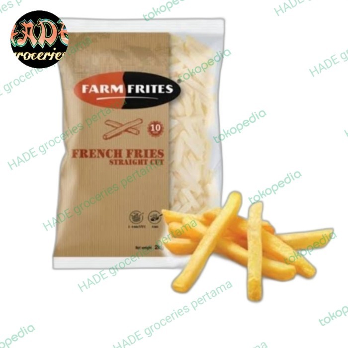 

Bya - French Fries Soestring Cut 2Kg Kentang Goreng Prozen Gosend Instan