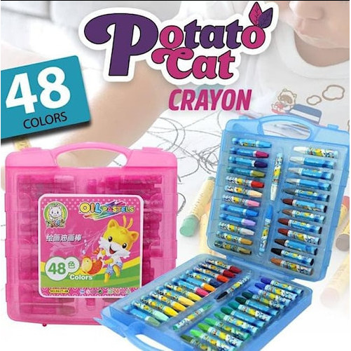 

New Product Potato Cat Crayon 48 Warna - Off-74