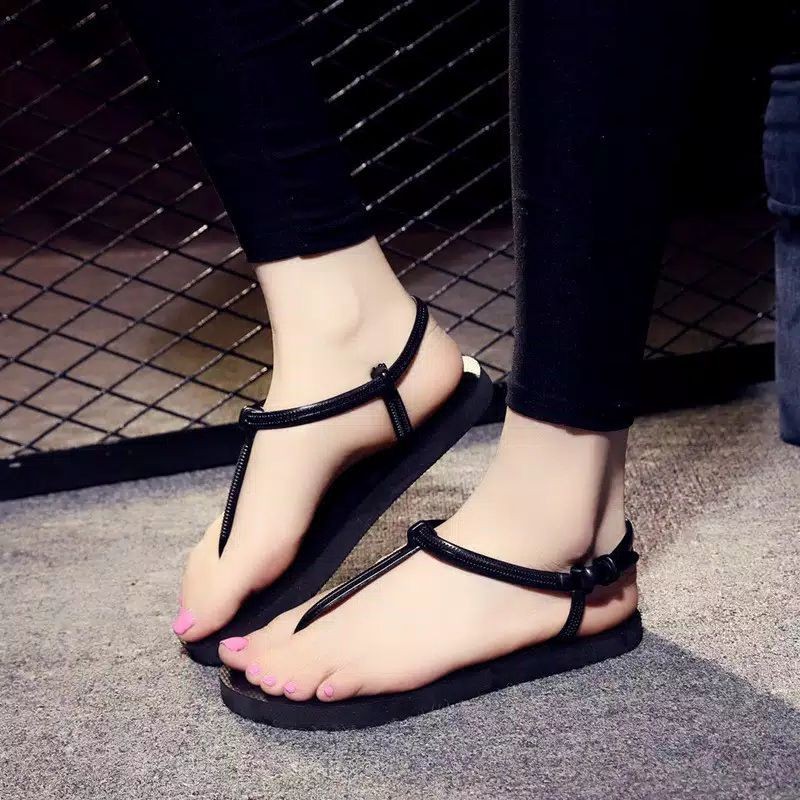 Wedges Wanita Terbaru SANDAL (SANDAL WANITA TALI BELAKANG)