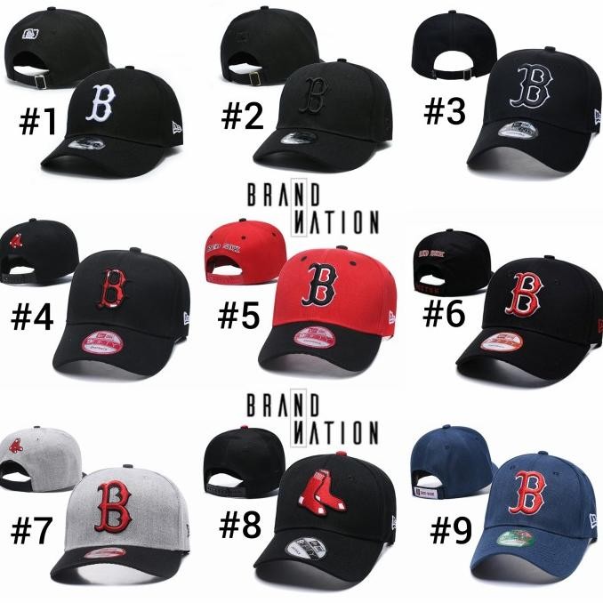 TOPI BASEBALL Topi Baseball B Boston Red Sox Cap Import