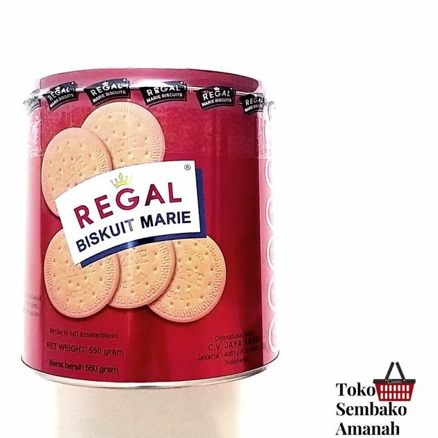 

Marie Regal Biskuit Kaleng 550Gr