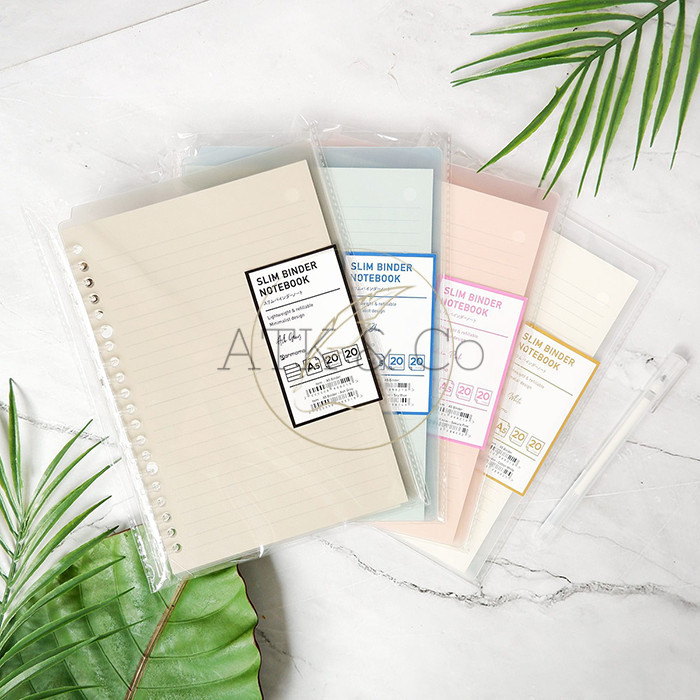 

Sale Buku Binder A5 - Color Flow Slim File Binder Notebook A5
