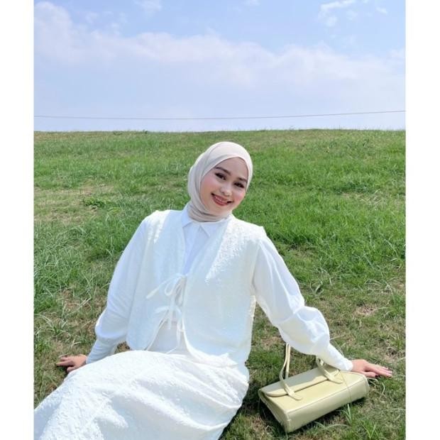 Fwdaily - Lily Vest (Vest With Tie- Vest Top Wanita- Vest Tali Wanita