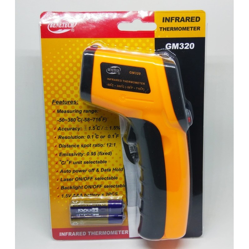 Terlaris Digital Termometer Laser Pointer Infrared