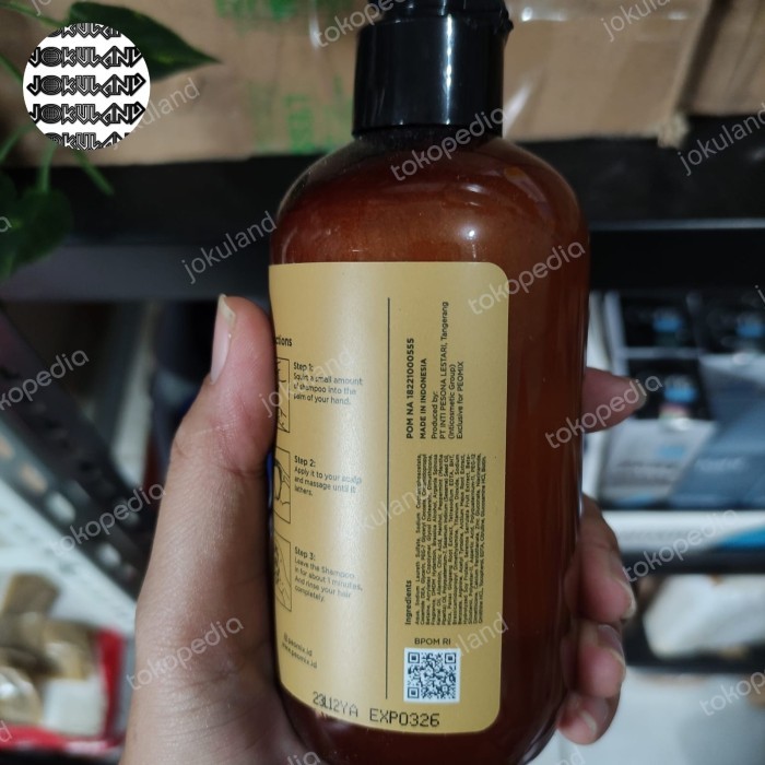 Promo Peomix Hair Shampoo - Perawatan Rambut Rontok Gondrong By Fabron