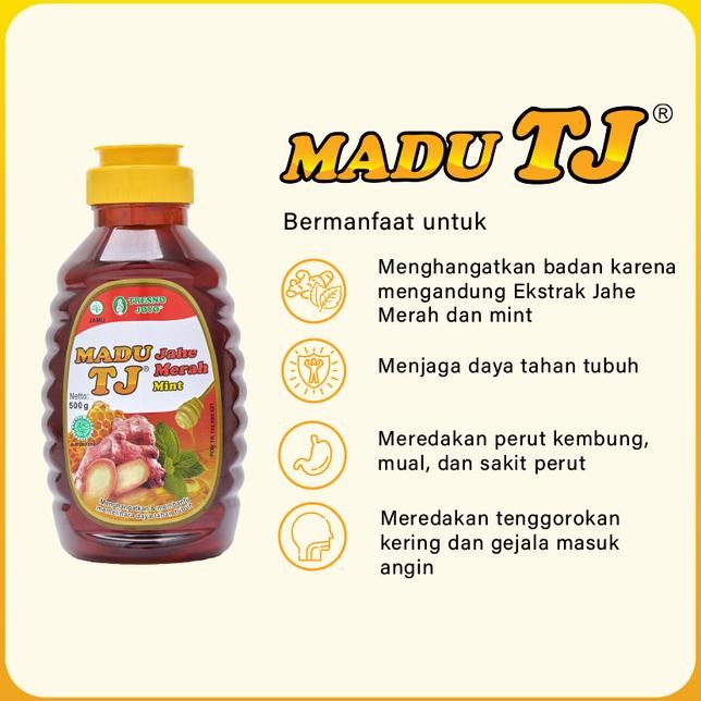 

Madu Tj Jahe Merah Nt 500Gr - Menghangatkan&Menjaga Daya Tahan Tubuh
