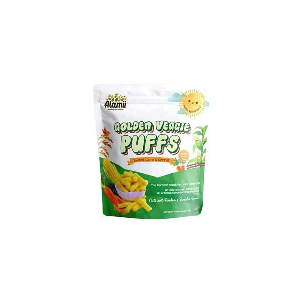 

ALAMII GOLDEN VEGGIE PUFFS 25G