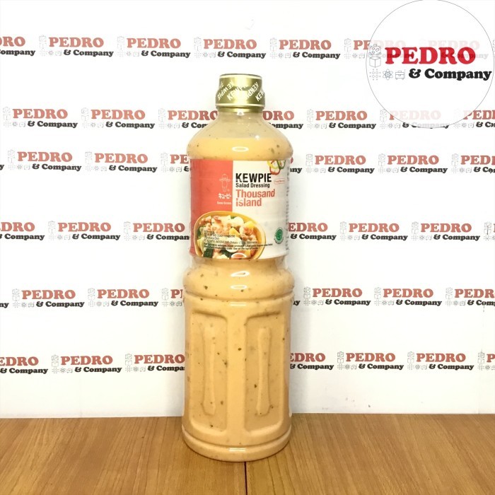 

Ready Kewpie Thosand Island Salad Dressing Saus Siram 1L