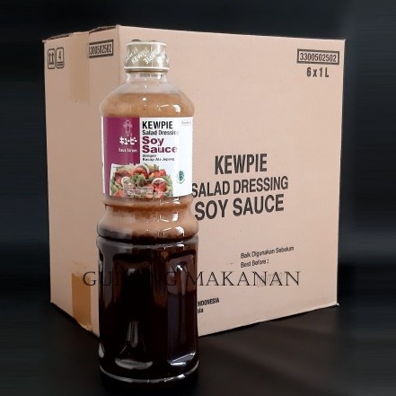 

Ready Kewpie Salad Dressing Soy Sauce Kartonan