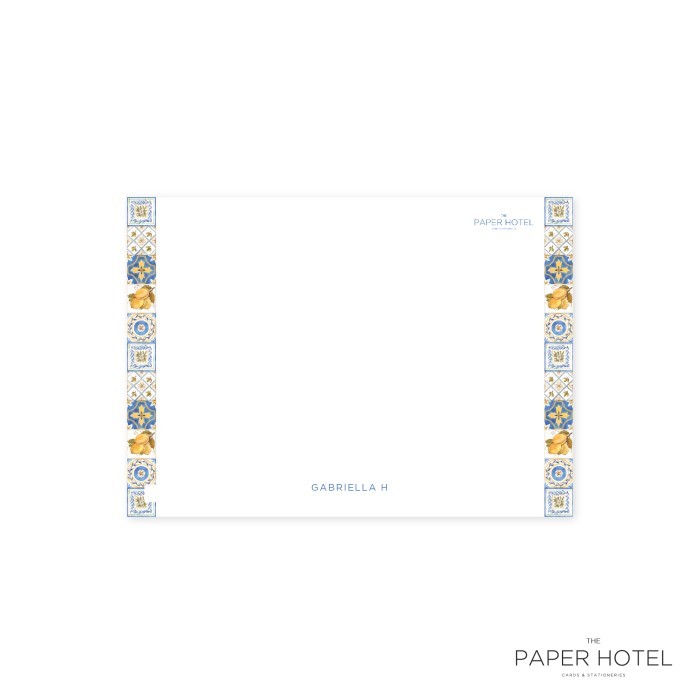 

Notecard - The Lemon (Personalized Initials/ Name, 16pcs)