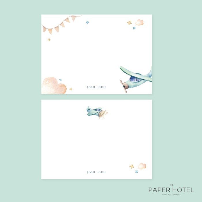 

The Plane (Personalized Initials/ Name, 16pcs)