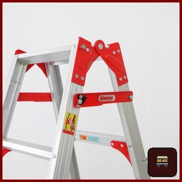 Krisbow Tangga Lipat Aluminium 6 Step