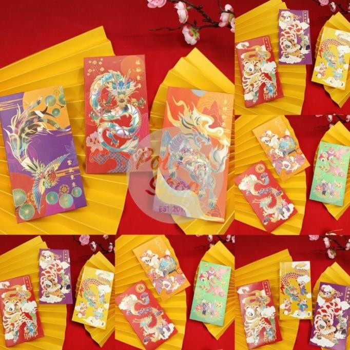 

Ready stock] Angpao Imlek Naga 2024 Angpau Panjang Super Premium Shio Naga Grosir