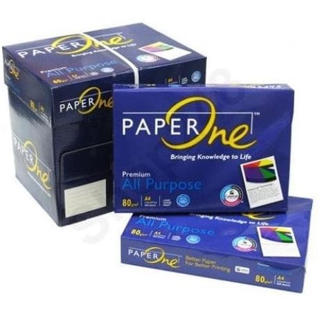 

Kertas HVS A4 80gr Paper One 1 Dus