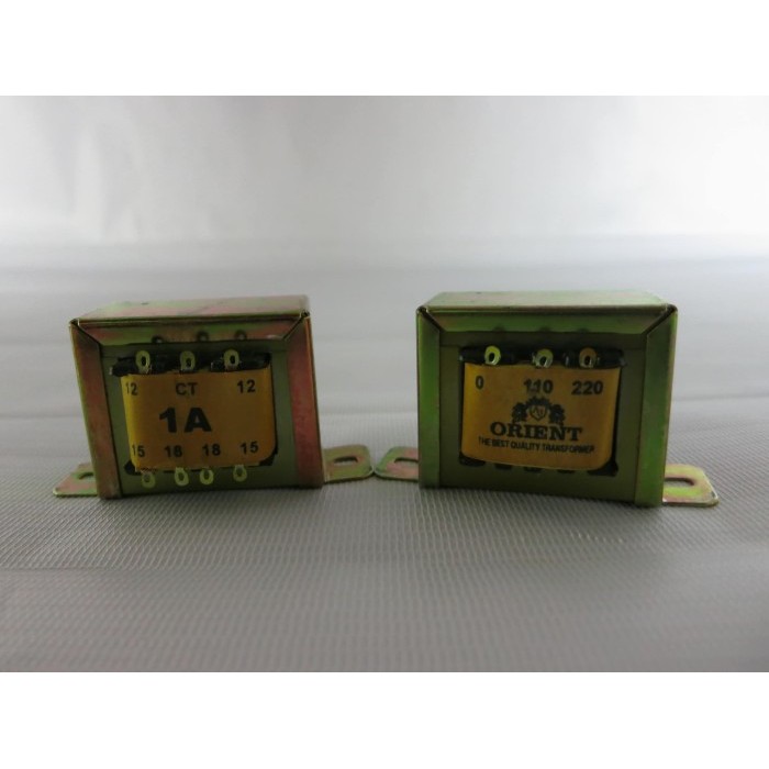 trafo 1A ct 18ct merk orient tembaga murni murah bagus