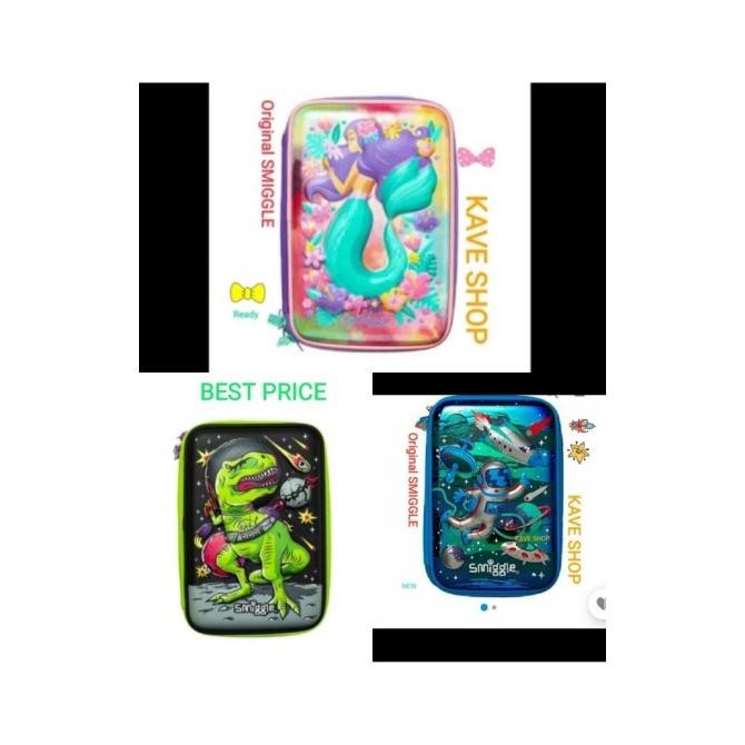 

SMIGGLE Pencil Case Hardtop Triple - ORI SMIGGLE - NEW