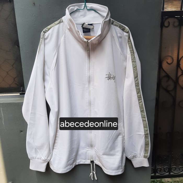 STUSSY SPORT VINTAGE 90S TRACKTOP JACKET SIZE XL