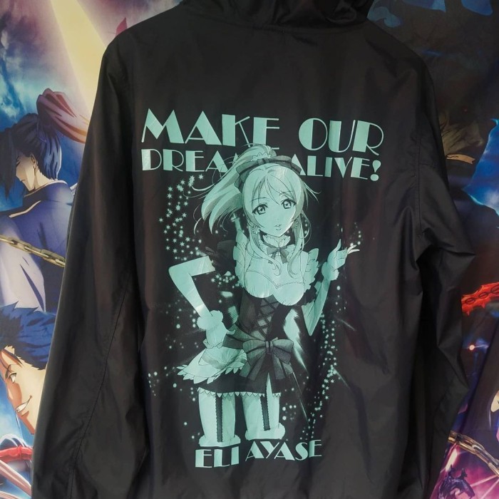 JAKET PARASUT WINDBREAKER SCHOOL IDOL PROJECT LOVE LIVE ANIME COSPA