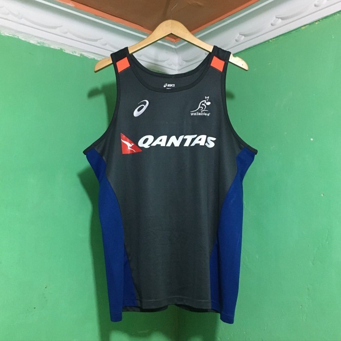 JERSEY ASICS RUNNING QANTAS