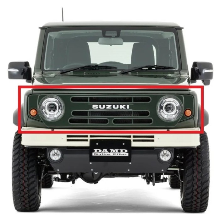SUZUKI JIMNY JB74 FRONT GRILL APIO DAMD JAPAN