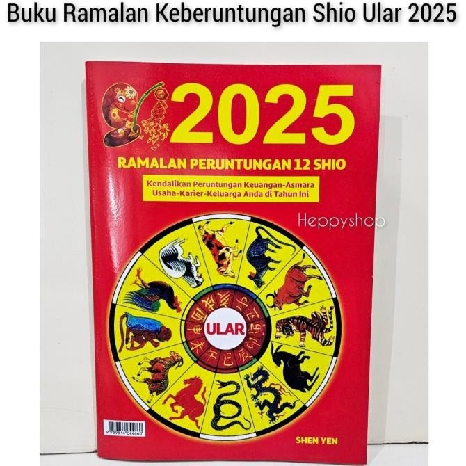 (:(:(:(] Buku Ramalan Shio 2025 Buku Keberuntungan Shio Ular