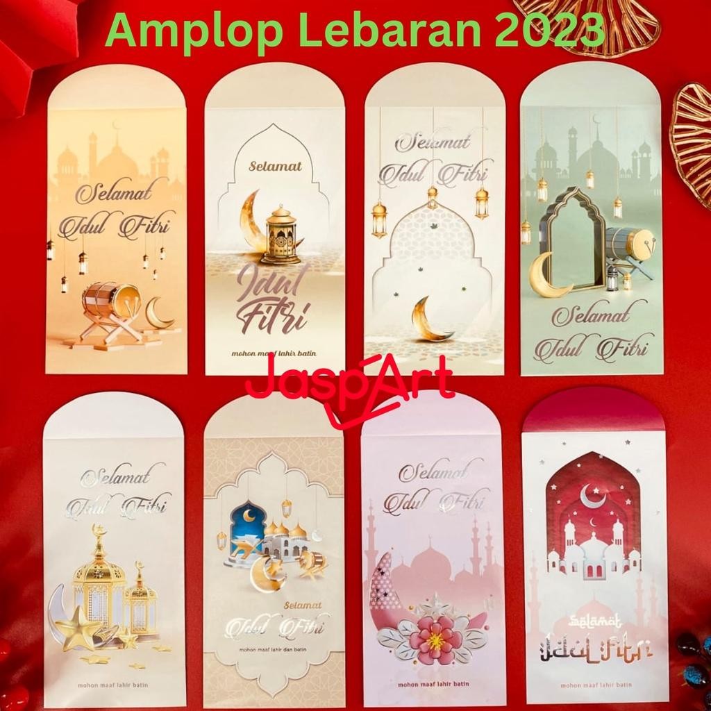 

Amplop Lebaran Hari Raya Idul Fitri 2024 Jumbo Panjang Kotak Mika Isi 30 Premium Murah Ready Stock Berkualitas