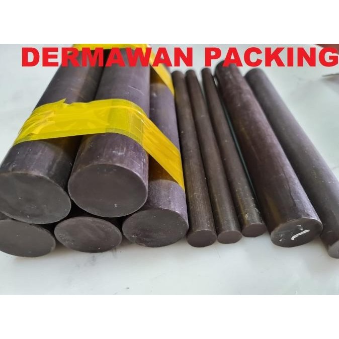 Teflon Bronze Rod 20 Mm X 30Cm / Ptfe Bronze Batangan