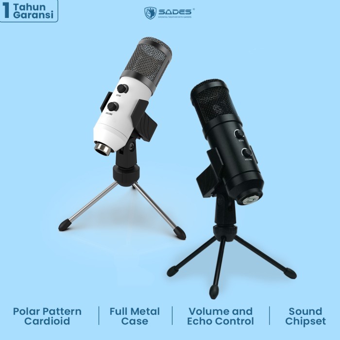 Ready Mic Condenser Sades Orpheus Premium Set