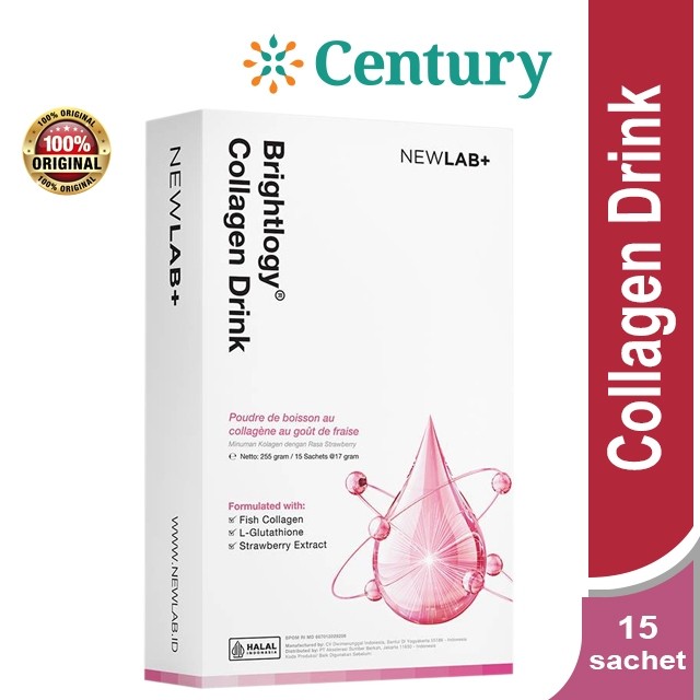 NEWLAB+ BRIGHTLOGY-5500 ISI 15 SASHEET / COLLAGEN / VITAMIN KULIT / KECANTIKAN COLLAGEN