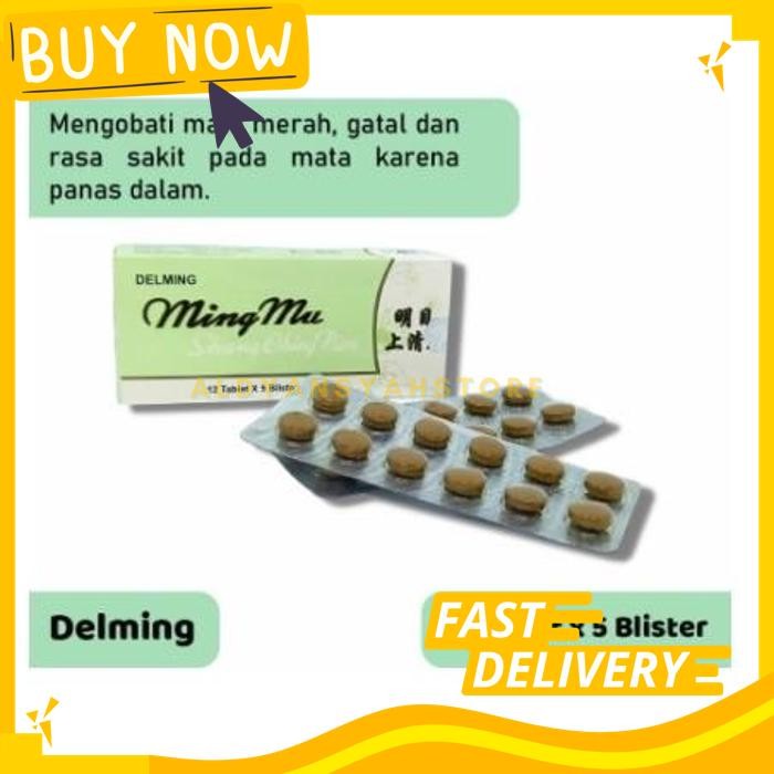

ALDYANSYAH STORE DELMING ( MING MU SHANG QING PIAN ) - OBAT HERBAL MATA MERAH PRODUK PILIHAN!!!!