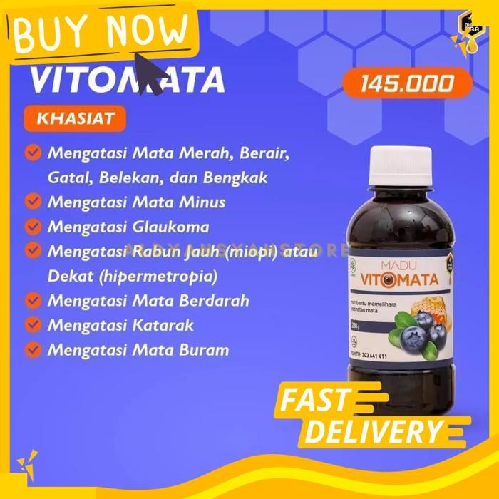 

ALDYANSYAH STORE MADU VITOMATA ASLI MENGATASI KAT MINUS GLAUKOMA GLUKOMA ORIGINAL BPOM TERMURAH!