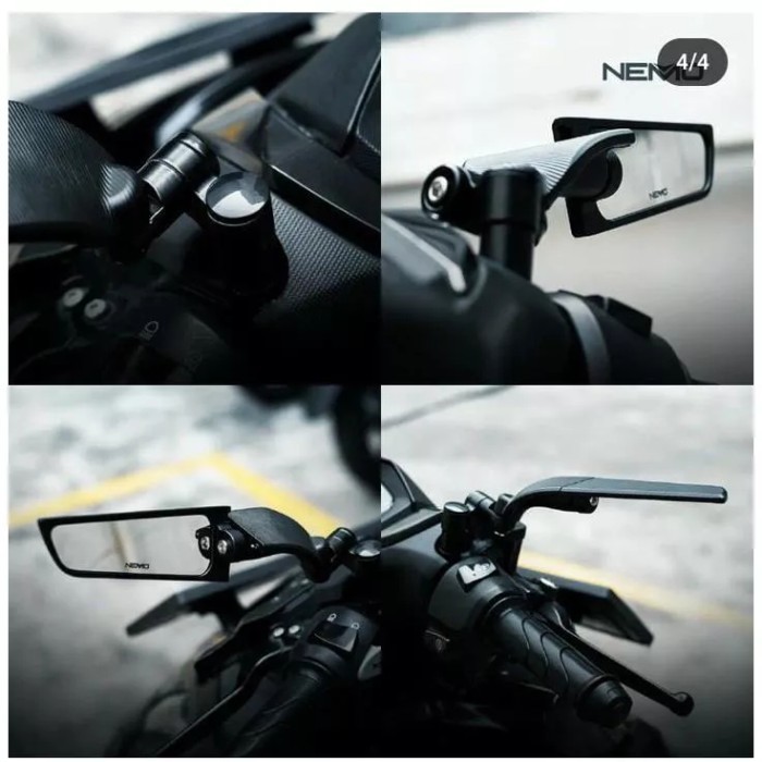 New Spion Winglet Universal NEMO Original Kaca Kecil Nmax Aerox Vario