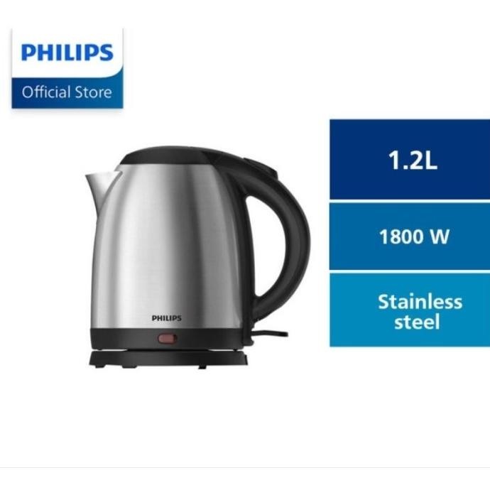 PHILIPS HD9303/03 KETTLE STAINLESS STEEL 1.2L - HD9303 ORIGINAL HD 9303 2410T