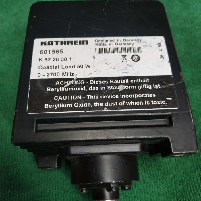 Terbaru dummy load 50ohm 50watt merk kathrein coaxial load