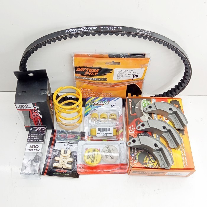 READY PAKET CVT UPGRADE KIRIAN DAYTONA MIO SPORTY, MIO SOUL, FINO, NOUVO.