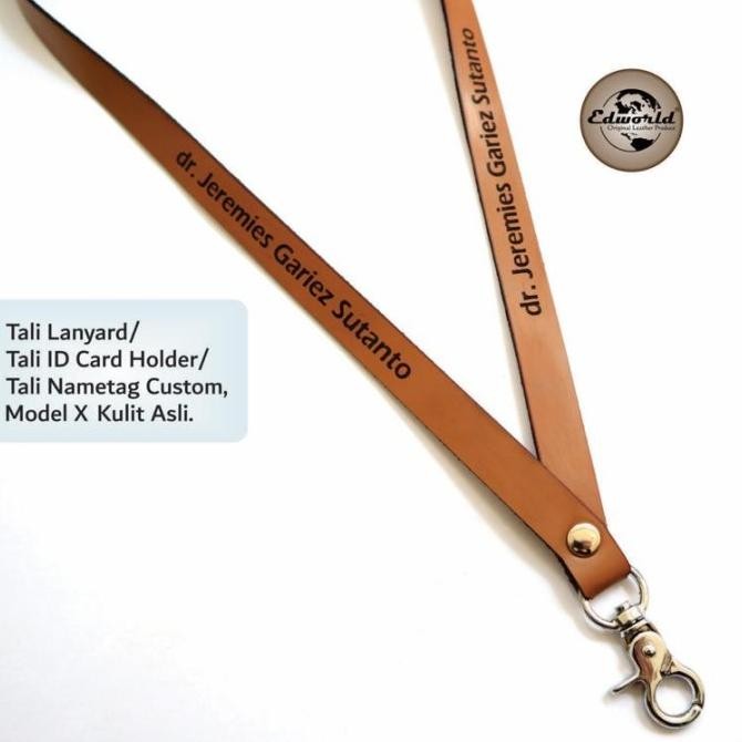 

LANYARD KULIT ASLI CUSTOM 2410T