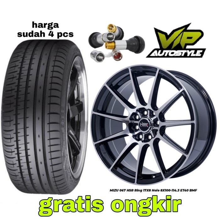 paket velg plush ban ring 17 buat xenia, avanza, veloz, raize