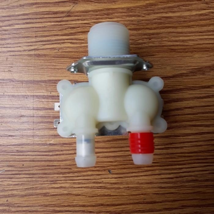 Solenoid Water Valve 2 Inlet Mesin Cuci Aqua Front Loading