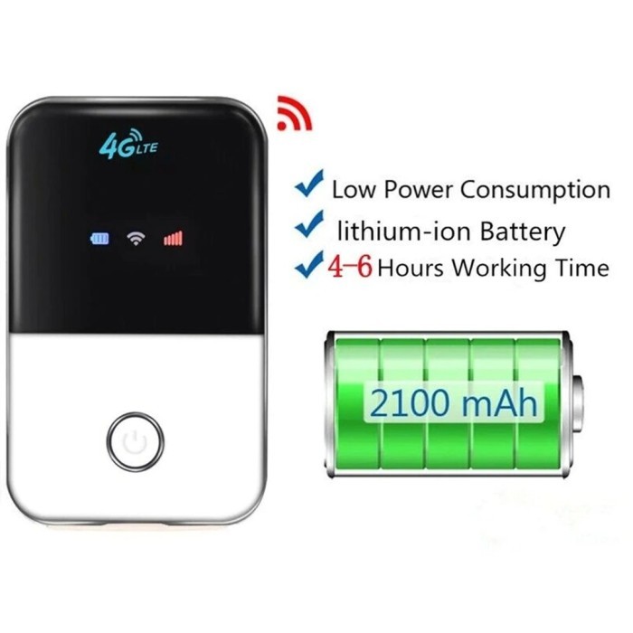 TERBARU Modem Mifi 4G LTE MF903 Wireless Mobile WiFi Router Pocket Outdoor