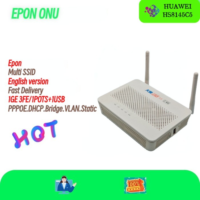 TERBARU ONU EPON HUAWEI HS8145C5 ONT OLT BEKAS