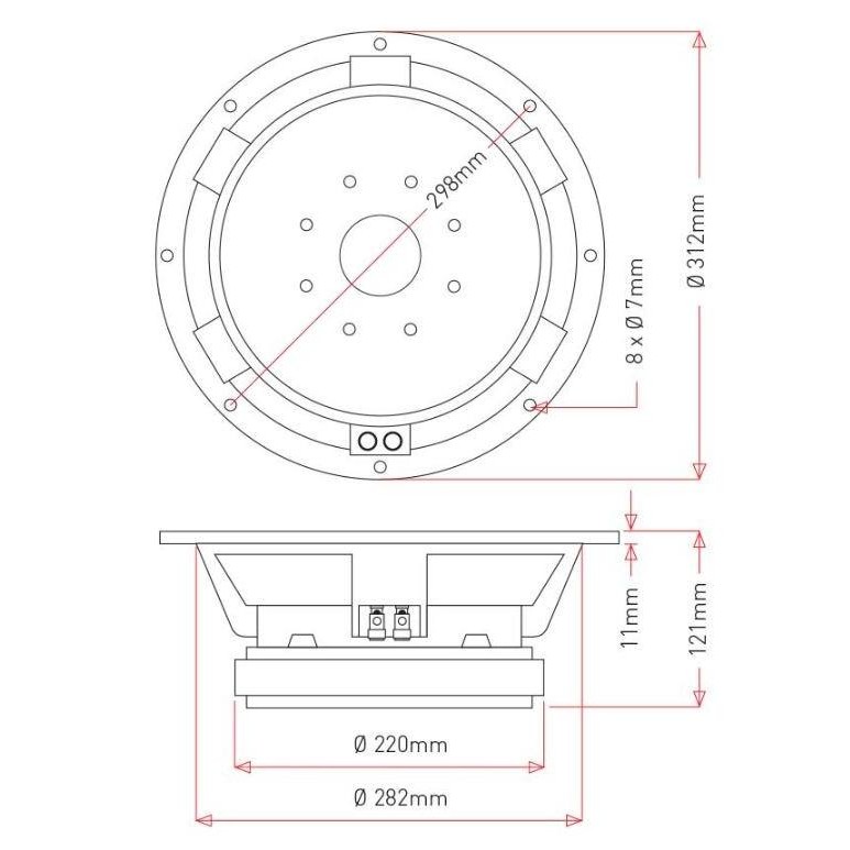 Speaker JIC LA 12100 - 12 INCH
