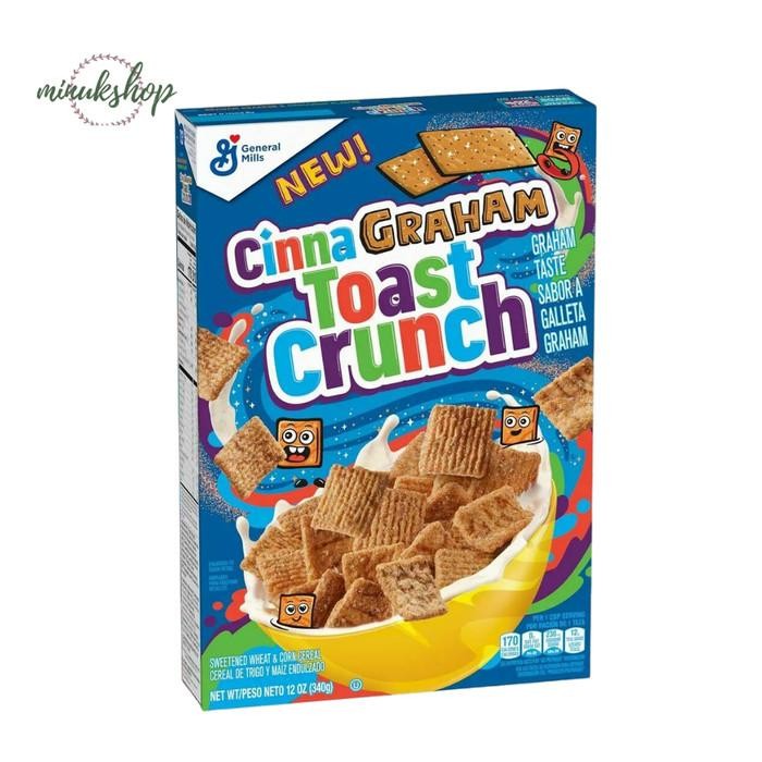 

Cinnagraham Toast Crunch Cereal Import 300Gram Kualitas Terbaik